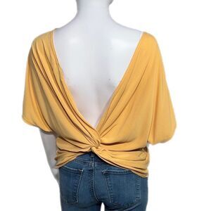 Lulus Twist Back Modal Tee NWOT